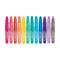 OOLY Rainbow Sparkle Metallic Watercolor Gel Crayons, 12ct.